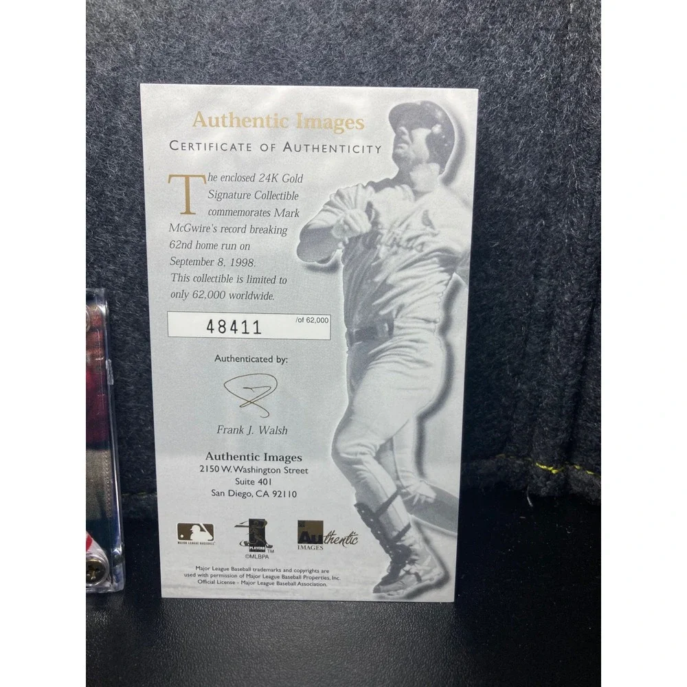 Authentic Images mark mcgwire